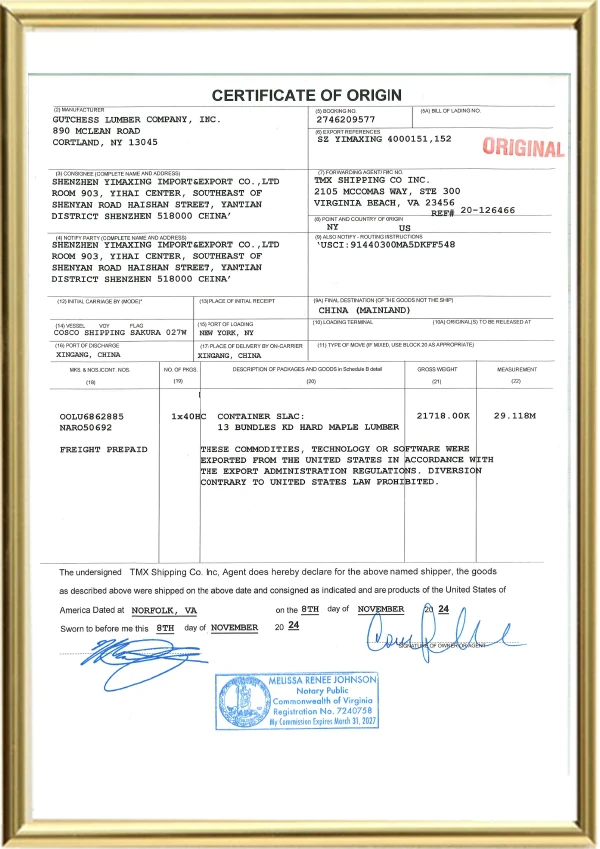 Import Certificate
