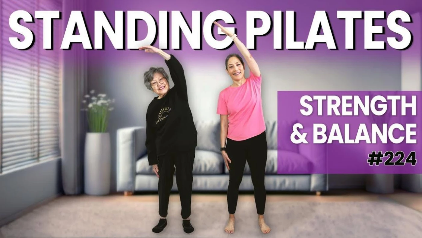 Standing Pilates for Ages 60+: Improve Strength & Balance for Seniors