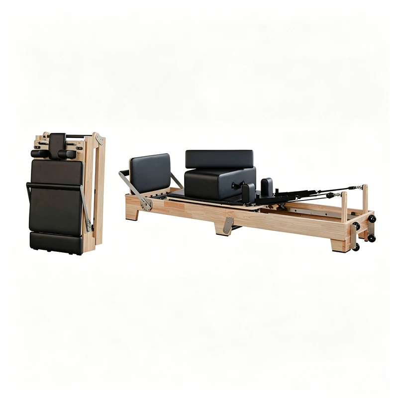 MJD-W55A Maple Wood Foldable Pilates Reformer