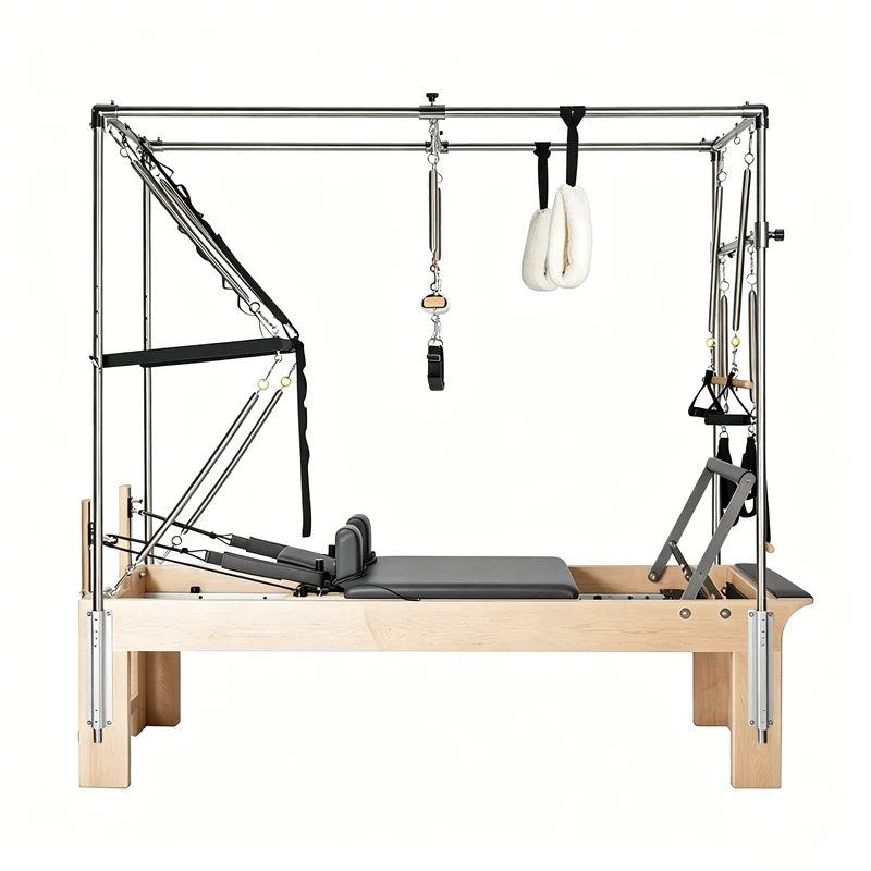 MJD-W25A Maple Wood Pilates Cadillac 3-in-1 Machine for Distributor & Commercial Studio