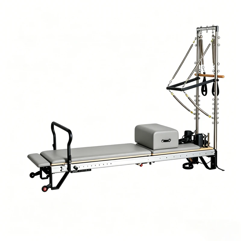 MJD-W35 Studio Aluminum Pilates Reformer with Half Tower