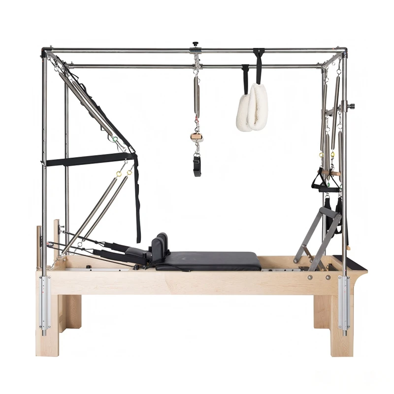 MJD-W25A Maple Wood Pilates Cadillac 3-in-1 Machine for Distributor & Commercial Studio