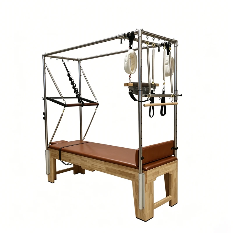 MJD-M201A Wooden Pilates Trapeze Table Cadillac (All accessories Are Included)