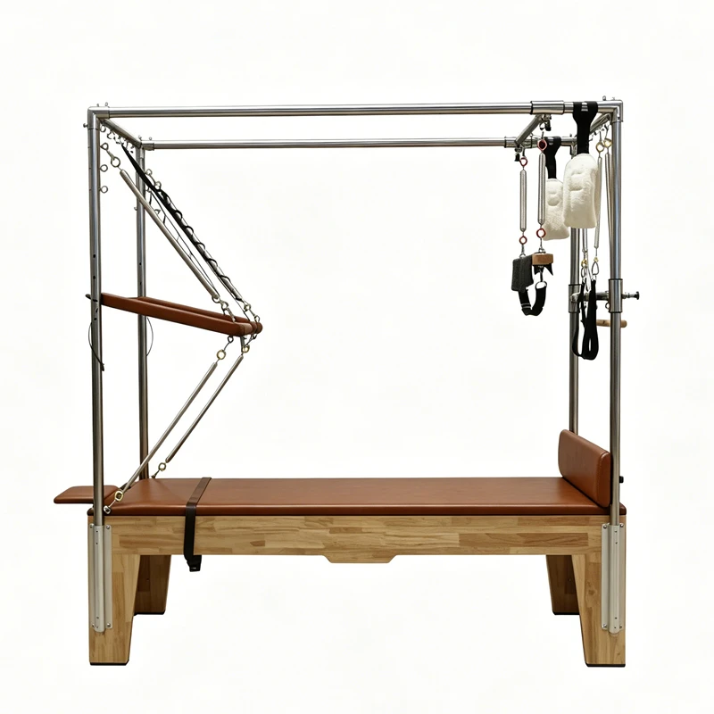 MJD-M201A Wooden Pilates Trapeze Table Cadillac (All accessories Are Included)