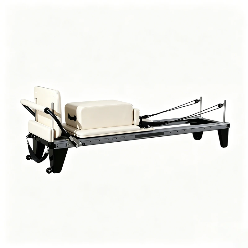 MJD-W43 Aluminum Pilates Reformer Full-Track with Stabilizing Alloy Frame