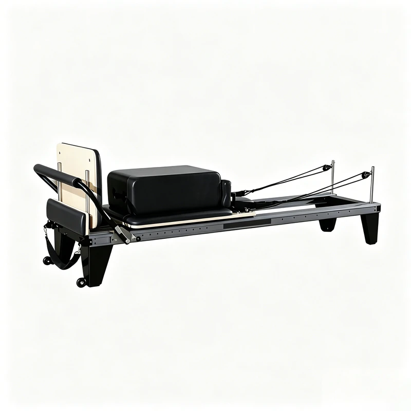 MJD-W43 Aluminum Pilates Reformer Full-Track with Stabilizing Alloy Frame