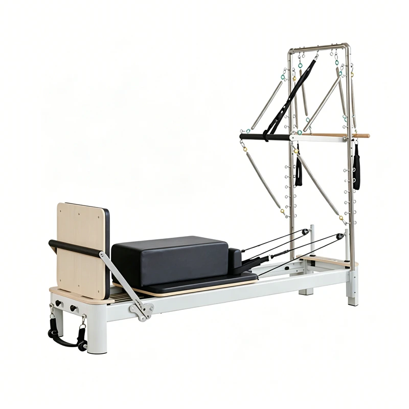 MJD-W41 Aluminum Pilates Reformer with Half Tower