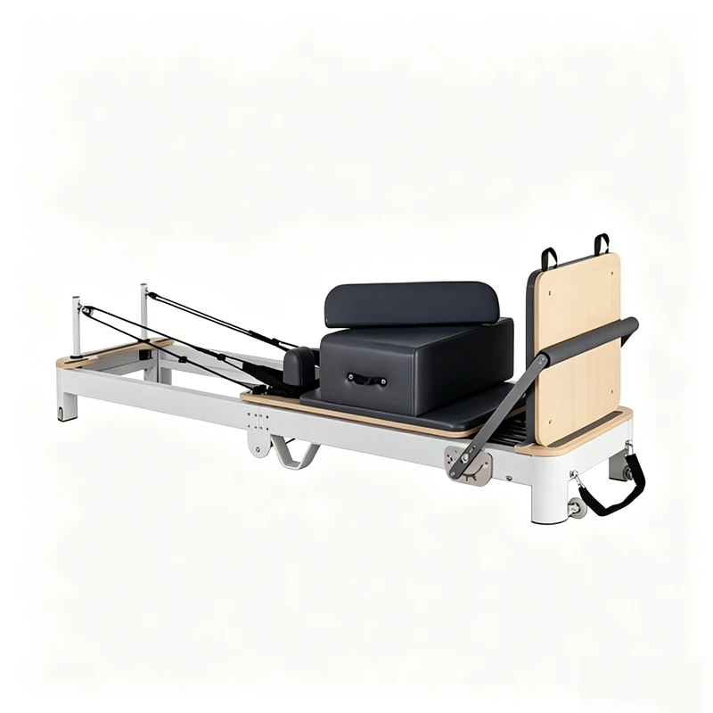 MJD-W40 Premium Aluminum Pilates Reformer Foldable with Alloy Support Legs