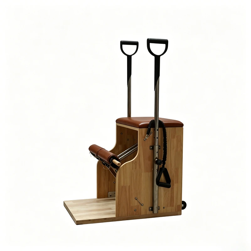 MJD-M401A Solid Oak Wood Balanced Body Combo Chair