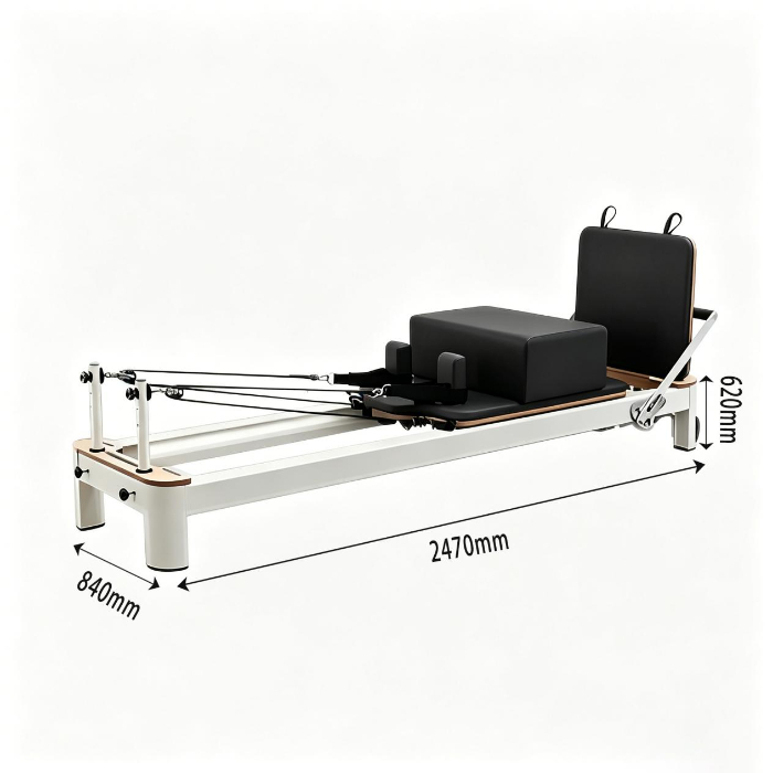 MJD-W29 Aluminum Pilates Reformer Commercial Fitness Training Machine
