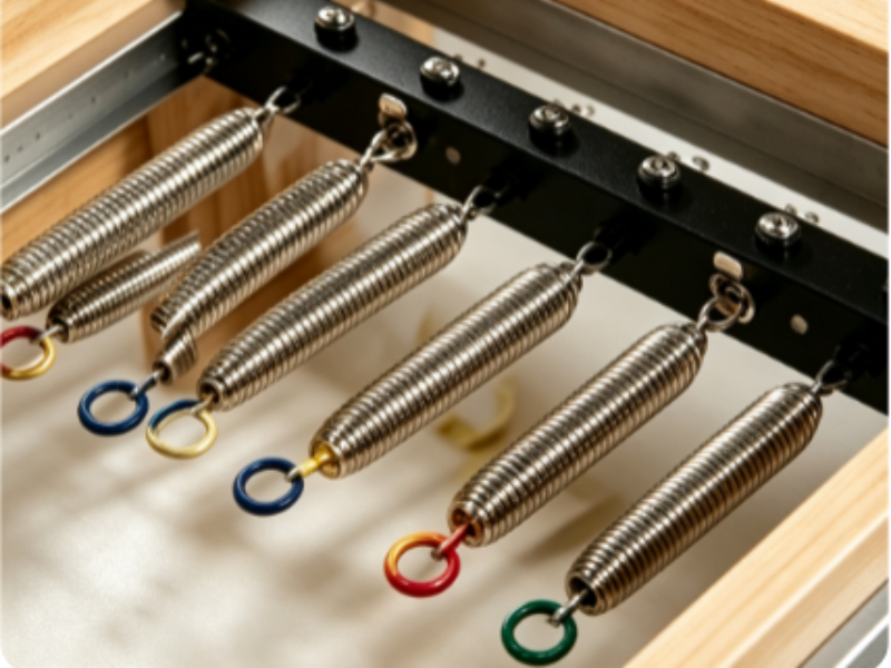 MJD-W46A Adjustable Maple Wood Pilates Reformer with Full Track