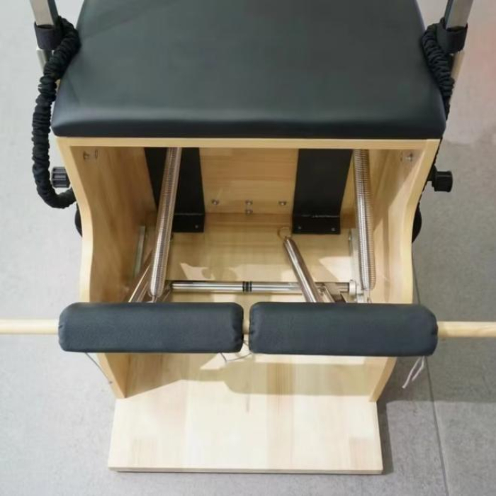MJD-M401A Solid Oak Wood Pilates Wunda Chair Workout Equipment