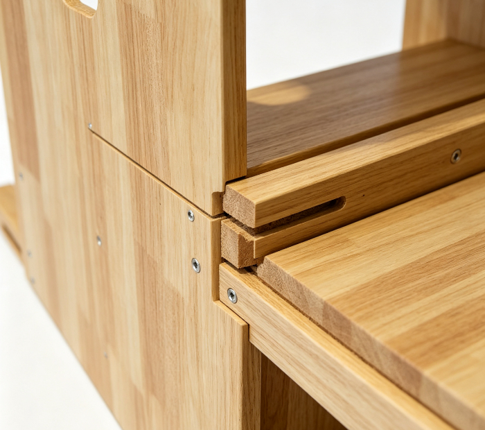 MJD-M301A Oak Wood Ladder Barrel with New Design